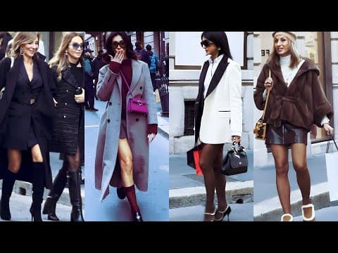 💅 Italian Chic Autumn Outfits 2025 🇮🇹 Latest Luxury Fashion Trends 🛍 Shopping In Milan