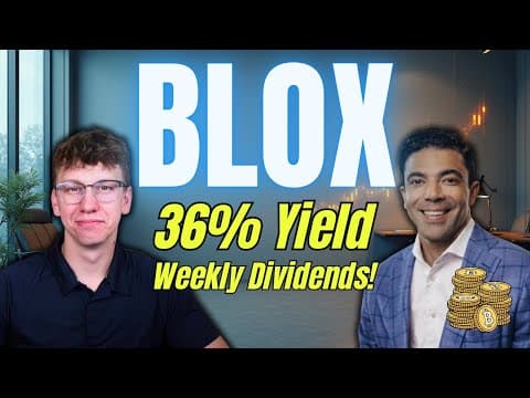 David Nicholas Breaks Down BLOX, Crypto Crashing, & Weekly Dividends