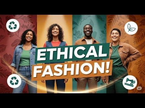 Ethical Fashion: How to Shop Consciously and Avoid Fast Fashion