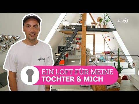 Dachgeschoss-Loft mit Interior-Design-Klassikern: Stylisch wohnen mit Kind | ARD Room Tour