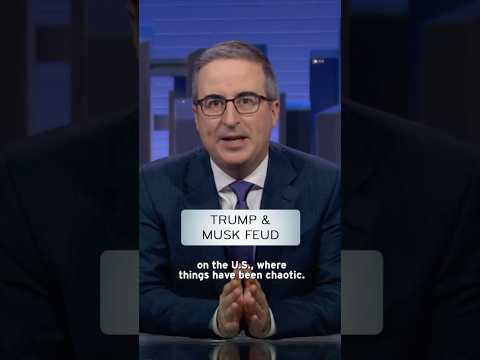 Trump & Musk Feud #lastweektonight