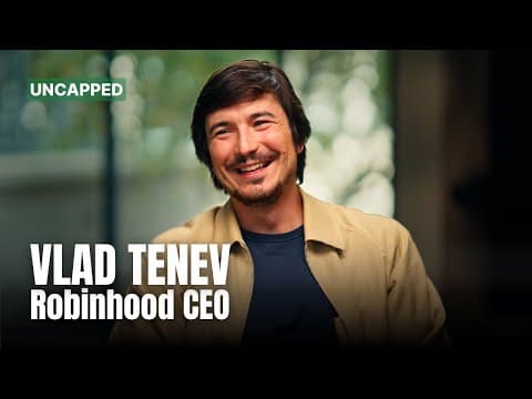 Robinhood’s Vlad Tenev on AI, Prediction Markets, and the Future of Trading | Ep. 33