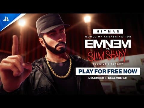 Hitman World of Assassination - Eminem vs. Slim Shady Mission Briefing | PS5 Games