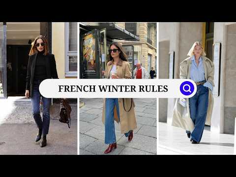 How French Women Wear Jeans in Winter (And Still Look Chic Every Day)
