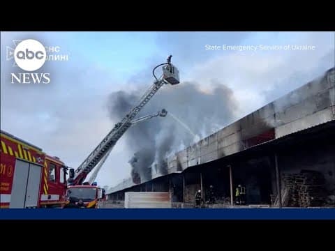 Russia launches strikes on Ukraine hours after US, Ukraine wrap peace talks