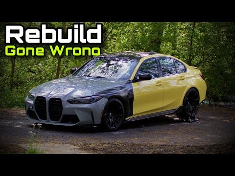 There's a BIG PROBLEM with my BMW G80 M3 Rebuild...