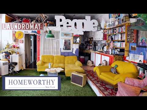 NYC HOUSE TOUR | Former Laundromat Becomes Stunning Artist Loft