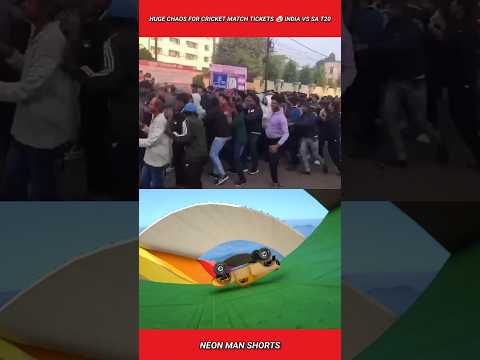 Huge chaos for Cricket Match Tickets 🤡 India Vs SA T20 #shorts