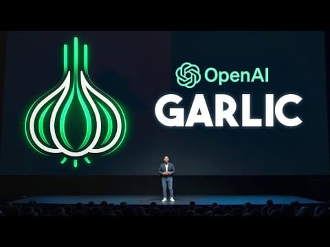 OpenAI's New GARLIC AI, Apple's Clara, Live Avatar and More Intense AI News