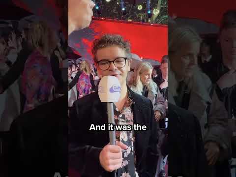 Gaten Matarazzo's 'best day of his life' on Stranger Things set🥲 #shorts