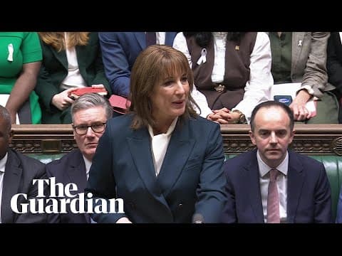 Rachel Reeves presents budget after PMQs with Keir Starmer – watch live
