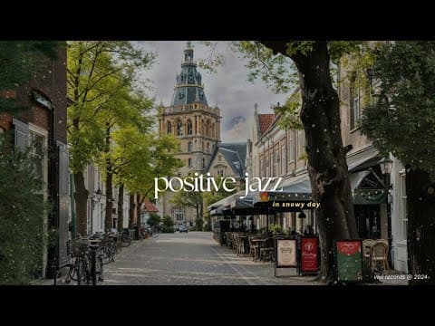 Positive Jazz Music to Lift Your Mood | Unwrap Winter Melody in Holiday Season for Studying, Focus