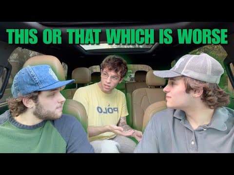 THIS OR THAT (which is worse)