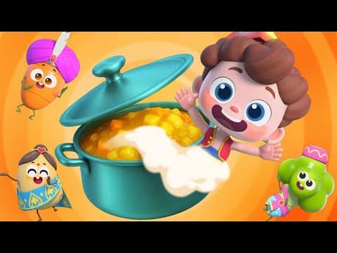 Five Veggies Curry Song | Vegetables Song | Nursery Rhymes & Kids Songs | BabyBus
