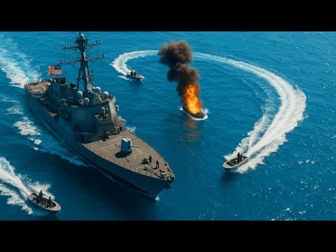 Pirates CHALLENGED US Navy Ship – BIG MISTAKE...