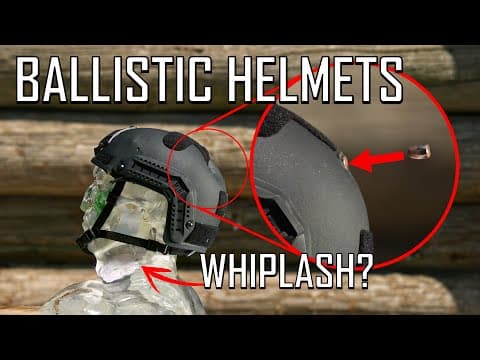 Testing Ballistic Helmets in Slow Mo! - Ballistic High-Speed