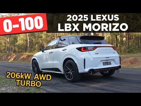 2025 Lexus LBX Morizo RR: Detailed review – 0-100 & POV test drive