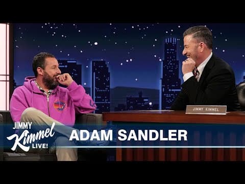 Adam Sandler on Playing Basketball with Timothée Chalamet, Hating Suits & Doing Serious Roles