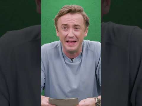 Tom Felton FORGETS the Weasley family's names #shorts