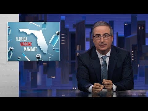 S12 E22: Vaccine Mandates & Trump vs. Higher Education: 9/7/25: Last Week Tonight with John Oliver