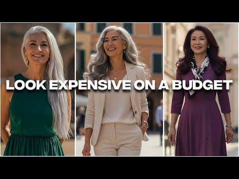 10 Ways To Look Expensive On a Budget For Elegant And Classy Women Over 50+