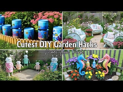 From Trash to Treasure: 15+ DIY Garden Edging & Backyard Ideas You’ll Want to Copy ✨