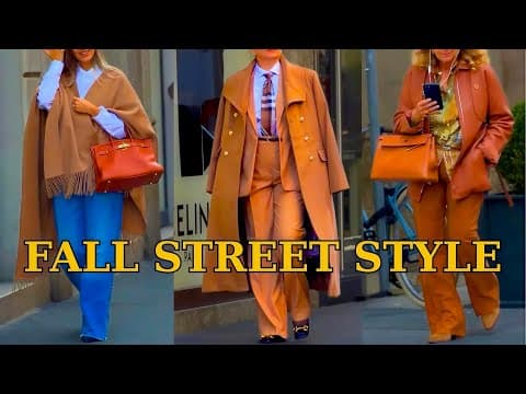 Milan Autumn Street Fashion 🍂 Real Italian Style and Timeless Looks ✨ Chic Street Style Inspiration