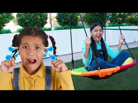 Ellie & Charlotte Taking Turns Challenge at the Park