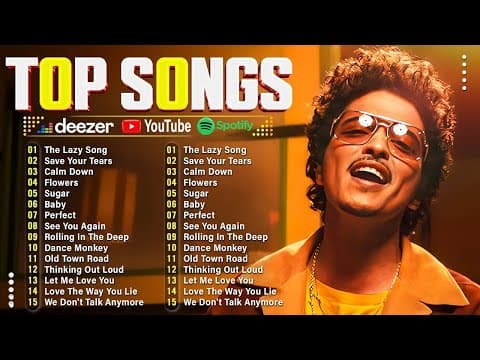 Bruno Mars, Adele, Ed Sheeran, Maroon 5, Dua Lipa, Rihanna, The Weeknd 💥 Billboard Top 50 This Week