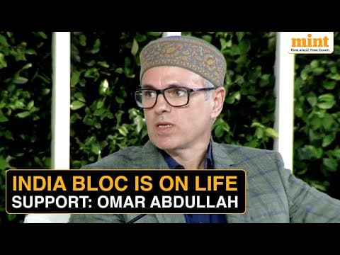 J&K CM Omar Abdullah Decodes The Future Of Congress-Led Opposition Alliance | HTLS 2025