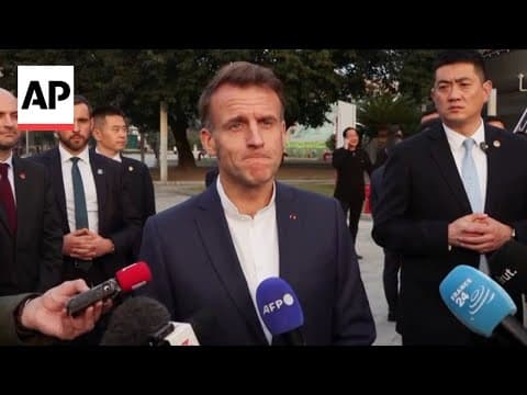 Macron says unity between US and Europe on Ukraine is 'essential'