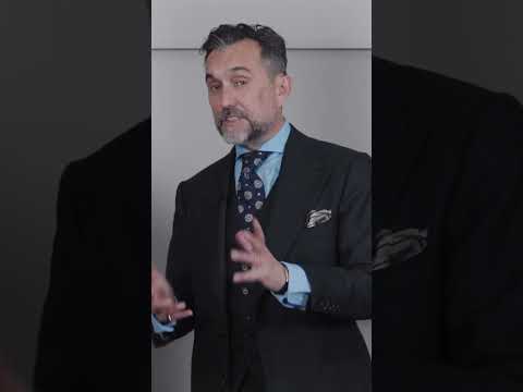 How to Pair a Navy Check Jacket with Trousers