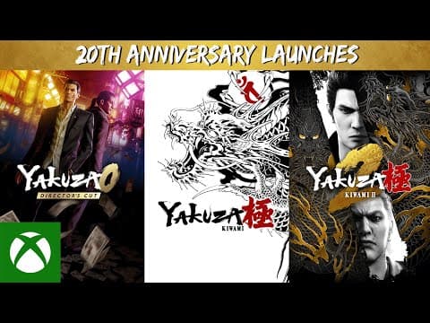 Like a Dragon & Yakuza Series 20th Anniversary Titles | Xbox Series X|S Launch Trailer