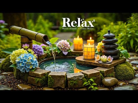 Sleep Music with Water Sounds 🌱 Spa Music, Healing Insomnia, Relaxing Music