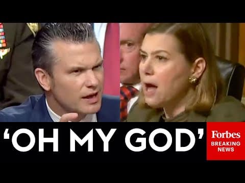 Slotkin Stunned By Hegseth Asking If He's Given Military The Order To Use Lethal Force On Protesters