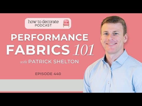 Performance Fabrics 101 with Patrick Shelton | Ep. 440