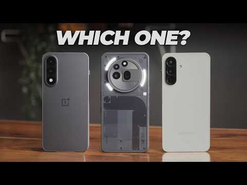 OnePlus Nord 5 vs Nothing Phone (3a) Pro vs Galaxy A56: Ultimate Midrange Test!