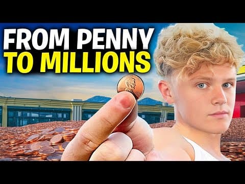 The Genius Behind Ryan Trahan’s Penny Challenge From Broke to millionaire