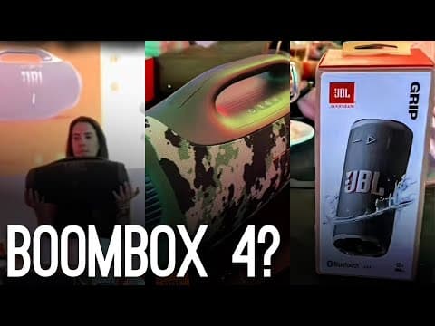 Is THIS A Real JBL Boombox 4 Leak? 👀