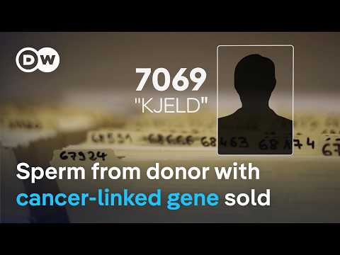 Almost 200 children from a sperm donor with cancer-mutation | DW News