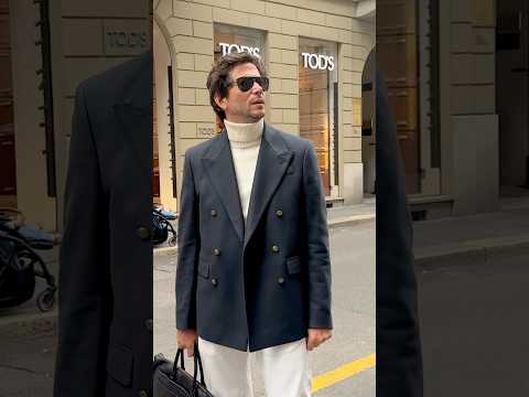 🇮🇹 MEN STREET STYLE #mensfashion #streetstyle #shorts