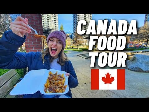 🇨🇦 THIS IS CANADIAN FOOD!? - DIY Vancouver Food Tour (Vancouver, Canada)