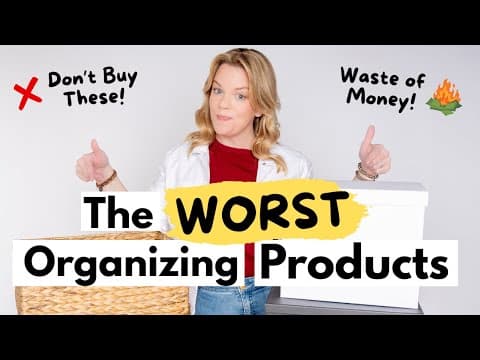15 Things I Don't Buy as a Professional Organizer (and you shouldn't either)