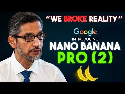 Google Just Shocked Reality With New Nano Banana 2 PRO (AGI Level Image)