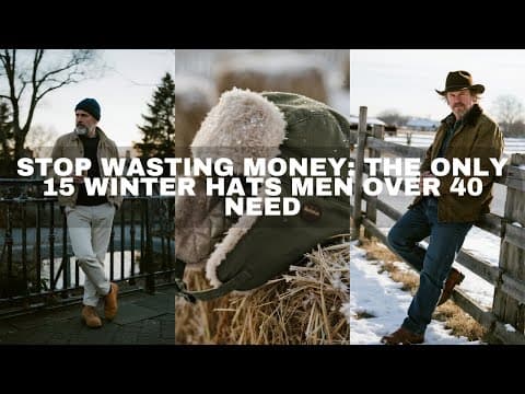 Stop Wasting Money: The ONLY 15 Winter Hats Men Over 40 Need