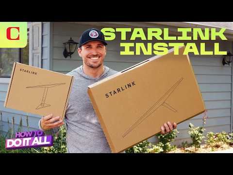 How to Install a Starlink Satellite Dish on Your Home