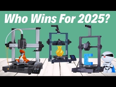4 Best Beginner 3D Printers in 2025