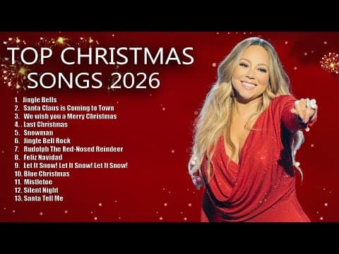 Mariah Carey, Ariana Grande, Taylor Swift, José Feliciano Style 🎅🏻 Best Christmas Songs 2026