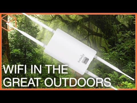 Engenius ENS620EXT Outdoor Access Point - Strong WiFi outside the house!