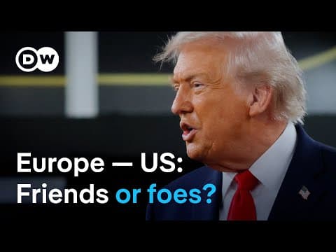 The drastically changing relationship between US and Europe | DW News